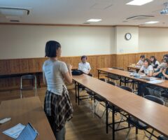 3回生からの報告
