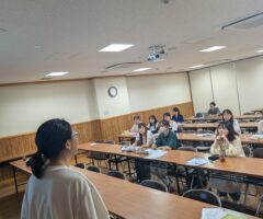 4回生からの報告１
