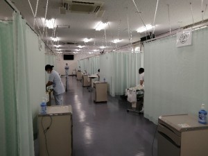 3密に配慮したシミュレーション場面