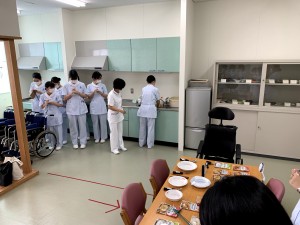 訪問デモ：手洗い