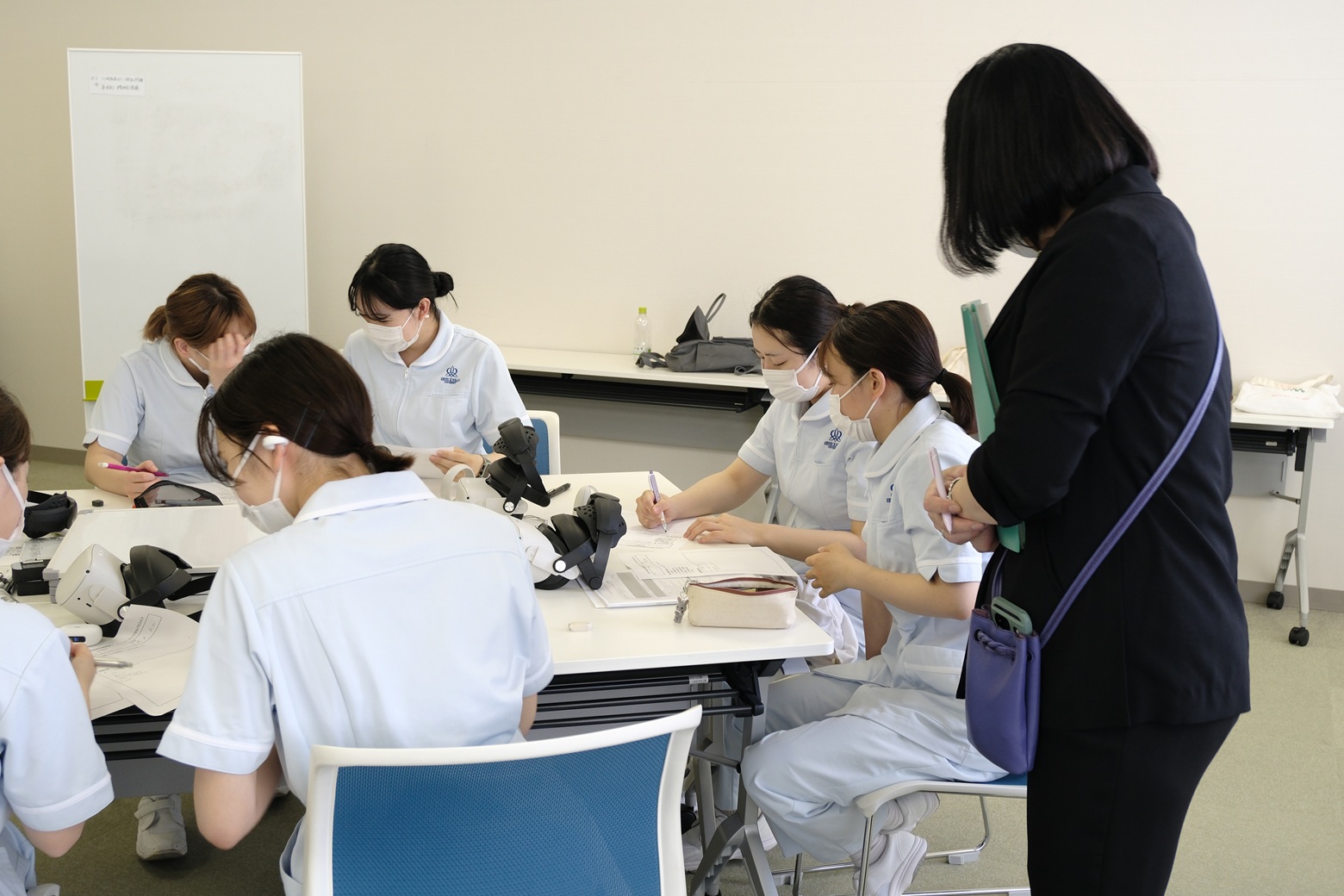 看護学生の個人ワーク