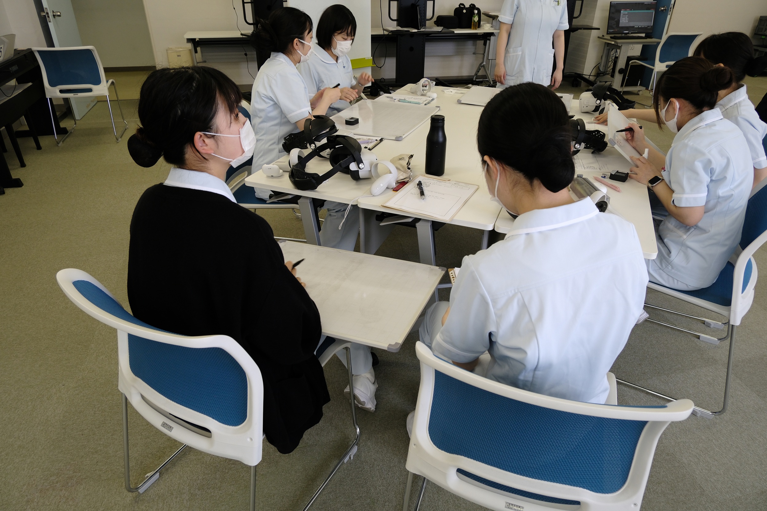 看護学生のワーク