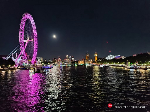 ロンドンの夜景