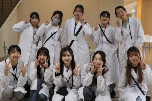 千里金蘭大学オープンキャンパスの様子